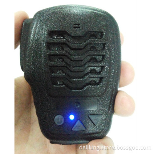 H3 Zello Push to Talk (ptt) Walkie Talkie Bt Microphonewireless Hands-Free Bluetooth Ptt Shoulder Speaker Microphone for Two Way Radio